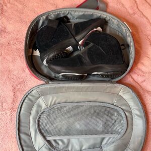 therapy Black Round Reflexology Massage Pad with Raised Nodes